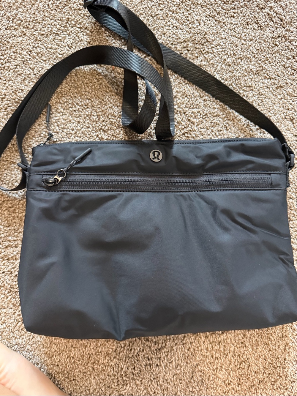 lululemon athletica Black/Graphite Grey Backpack with Silver Hardware - Picture 11 of 14